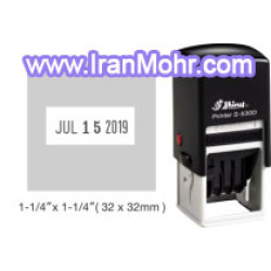 مهر اتوماتیک شاینی تاریخ دار S530-D